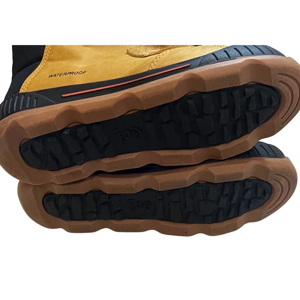 NEW Kamik Kids Parker Waterproof Winter Snow‎ Boots Tan Black Toddler Size 3